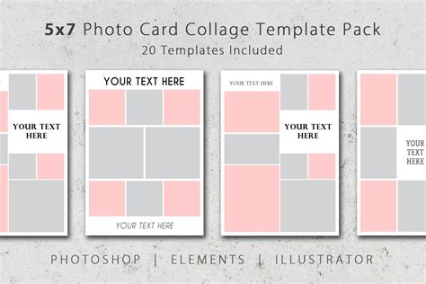 5x7 Card Template Illustrator